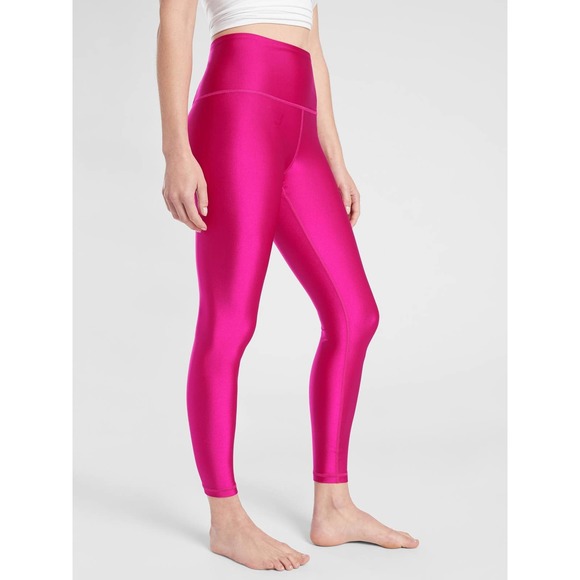 Athleta Pants - Athleta Elation Shine Tight Pink